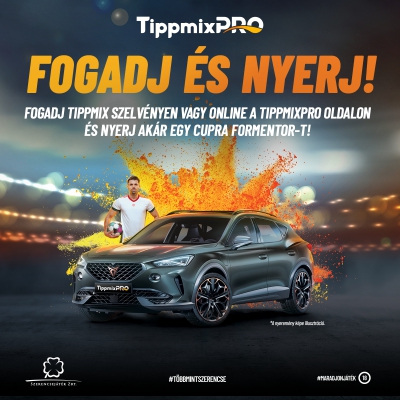 „Éld át a fogadás teljes dimenzióját!” – elindult a 2022-es Tippmix kampánya egy egészen különleges nyereményjátékkal kiegészülve